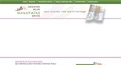 Desktop Screenshot of greaterbluemountainsdrive.com.au